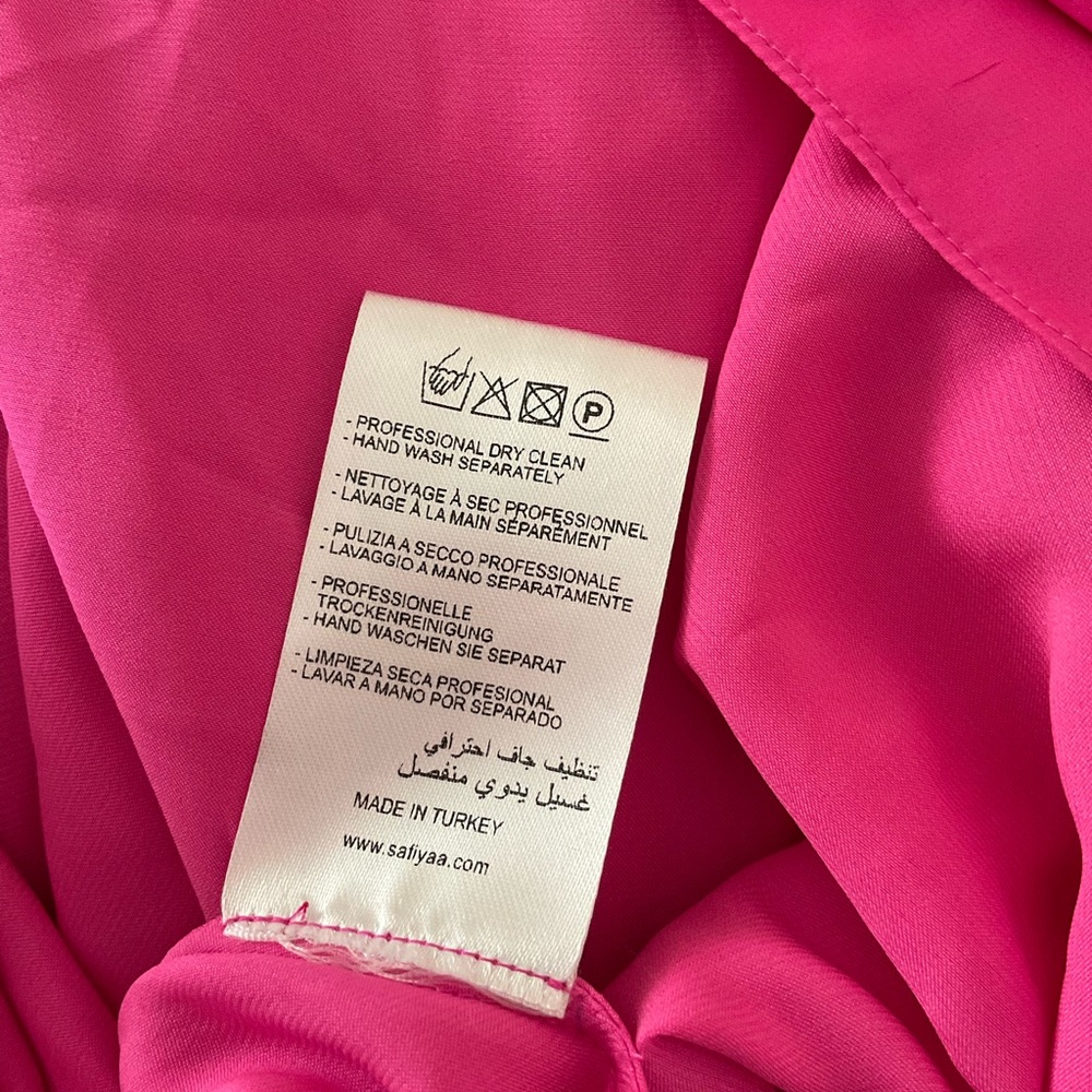 Safiyaa Pink Victoire Beverley Long Dress - Picture 8 of 10